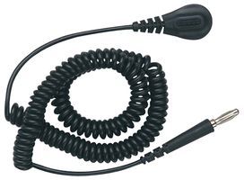 DESCO         09682             GROUND CORD, 4MM, 24FT, BLACK