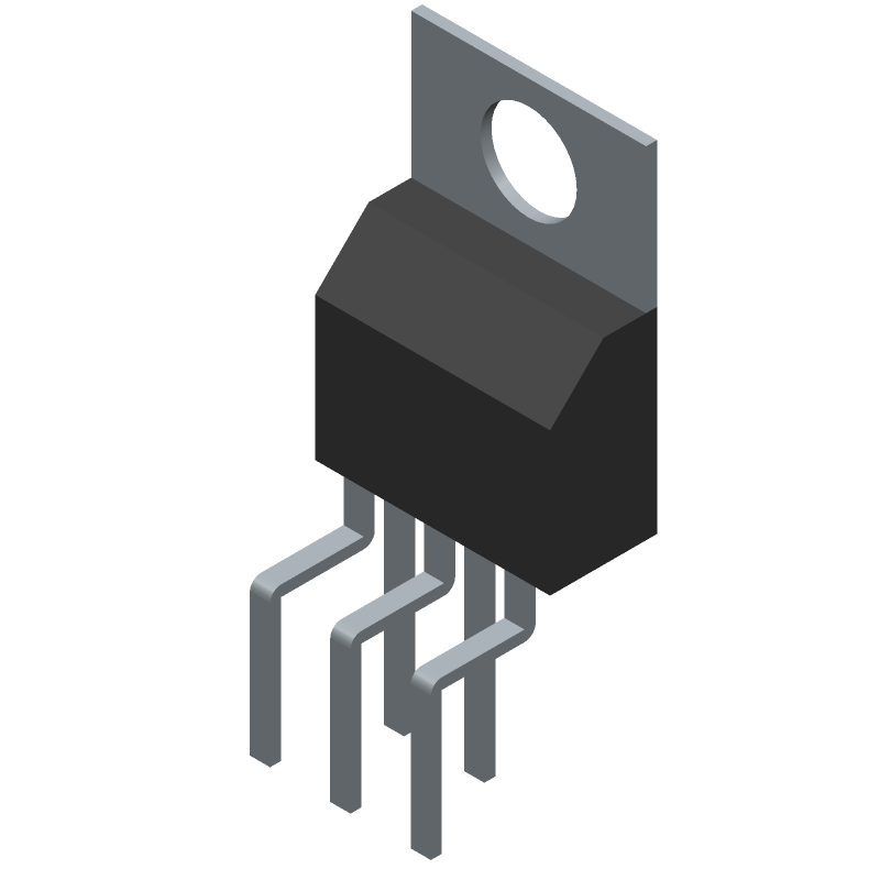 Audio Amplifier TO-220 0°C/70°C 5V/20V 4.5A 15W Through Hole