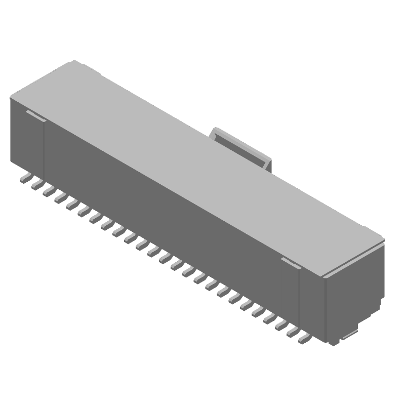 Conn Shrouded Header (4 Sides) HDR 50 POS 1mm Solder ST Top Entry SMD Pico-Clasp™ T/R