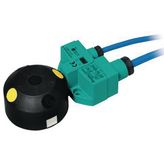 Inductive sensor 3 mm Make contact (NO) Plug M18 10. . .30 VDC -25. . .+70 °C, NBN3-F31-E8-V18, Pepperl+Fuchs