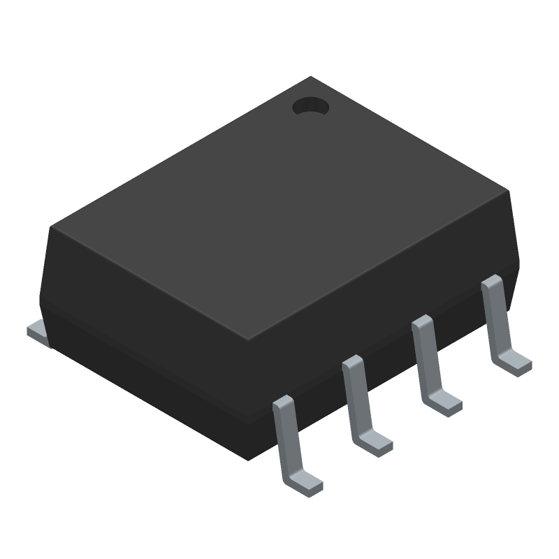 Optocoupler DC-IN 1-CH Linear Photovoltaic DC-OUT 8-Pin PDIP-8A SMD T/R