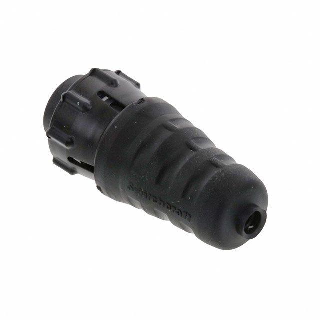 3 Pos Female Circular Connector, Crimp, Straight, Gold, 7.5A, IP66