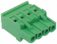 Phoenix Contact Non-Fused Terminal Block, 5 Way/Pole, Screw Down Terminals, 30  12 AWG Cable Mount, Nylon