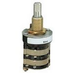 Rotary Switch DP6T 4 Deck 6 Pos 1A 115VAC Solder