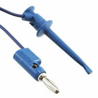 Test Leads 12 W/BAN PLUG BLU