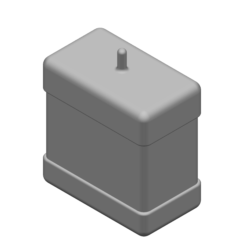 47uF 35V Tantalum Cap, 280mR ESR, 125C, SMD, 10%