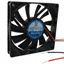 DC Axial Fan, 80x80x15mm, 12V, 3200RPM, 30CFM, Ball Bearing