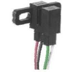 Transistor Output Slotted Switch, 1-Channel, 3.18mm Slot Width, ROHS COMPLIANT, PLASTIC PACKAGE-4