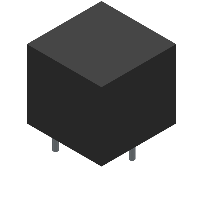 SPST Vertical Switch, 50VDC, 25mA, PC Pin, Through Hole