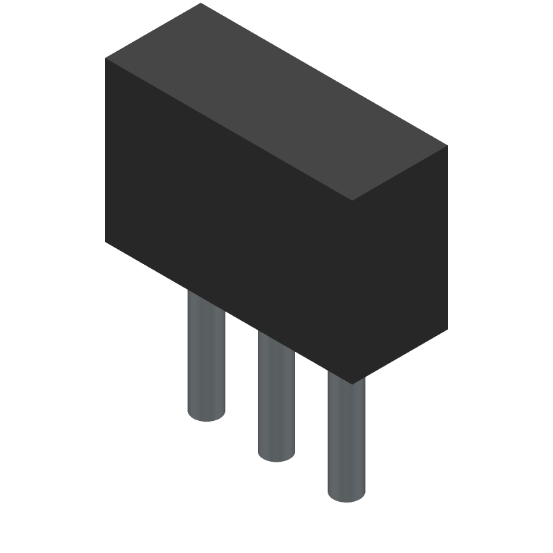SPDT Slide Switch, 0.1A, 30VDC, Through Hole, Vertical