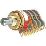 Right Angle 5-Position Rotary Switch, DP5T, 10-Pin PC Pin, 115VAC, 30VDC