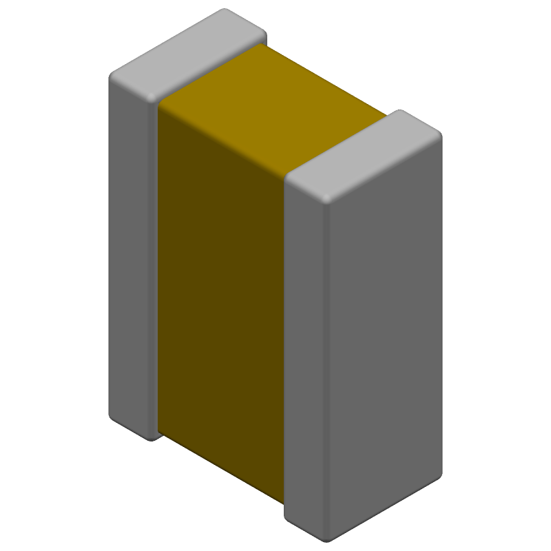 0.39uF CERAMIC CAPACITOR 500V 125C 2-Terminal 1825