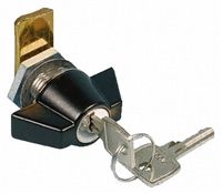 Powder Coated Camlock, Key to unlock