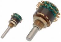 Rotary Switch, 12 Way, 5.05 x 4.55 mm Mounting, Solder