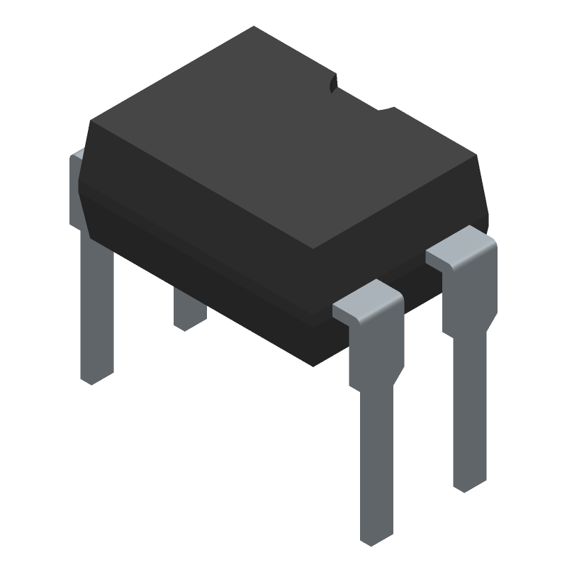 Transistor Output SSR, 1-Channel, 5000V Isolation, ROHS COMPLIANT, DIP-4