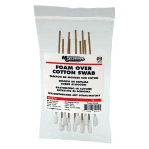 SWAB FOAM OVR CTTN SNGL END 10PC