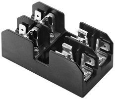 30A 600V 2-Pole Fuse Block, Chassis Mount, Screw Term