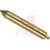 20oz Brass Plumb Bob - Cylindrical, 6.75" L