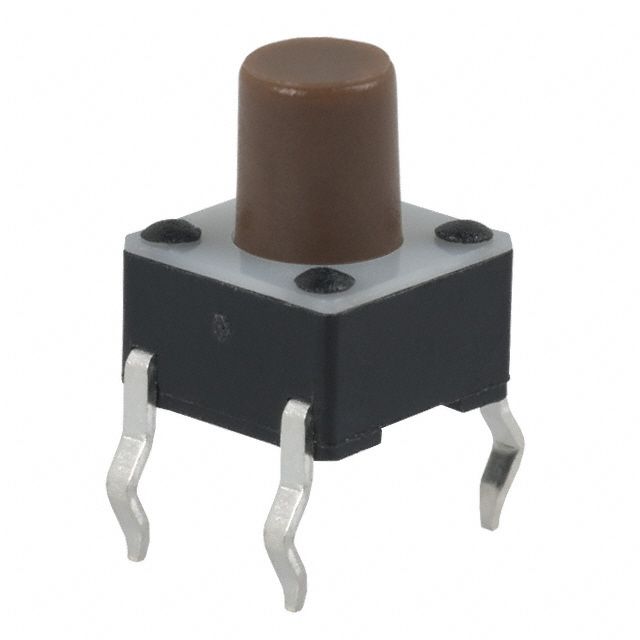 6mm SPST Off-Mom Keypad Switch, 50mA, 50VDC, Through Hole