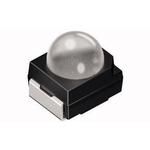 Yellow Uni-Color LED Emitter, 597nm, PLCC, SMT, 2-Pin