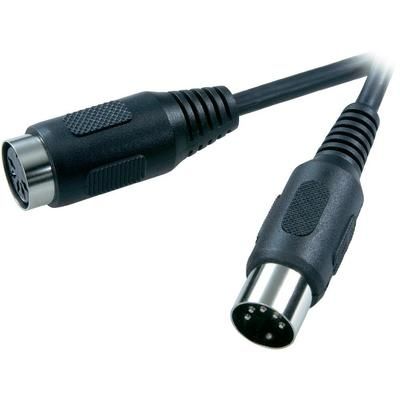 SpeaKa Professional 1,5m Diode plug 5-pin (DIN) to Diode socket 5-pin (DIN) Audio Extension Cable
