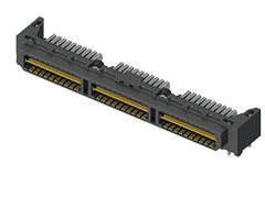 120-Contact 0.5mm Pitch Male Connector, Gold Plating, Solder Termination, RoHS Compliant