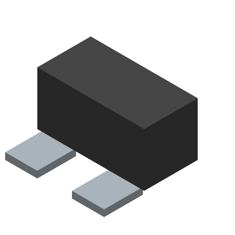 80V 100mA Rectifier Diode, SOT-416, 4ns RR