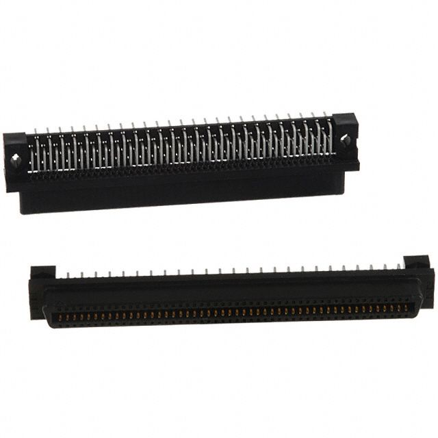 Conn Board to Board RCP 100 POS 2.54mm Solder RA Thru-Hole Tube