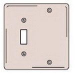 Hubbell Protective Ring, 2-1/8" Thread, Br