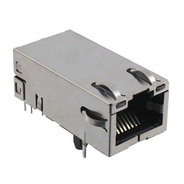 Shielded MagJack USB-A Connector, 1 Port, Right Angle, Through Hole