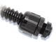 Nylon Straight NPT Fitting - Black, 37.3mm