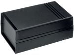 Appliance housing black 145 x 85 x 61 mm ABS IP 40 Screw connection, 10003.9, Teko