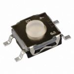 Tactile Switch SPST-NO 50mA 32VDC SMD
