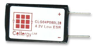 CELLERGY   CLG04P050L28   ULTRACAP, RADIAL, 4.2V, 50MF