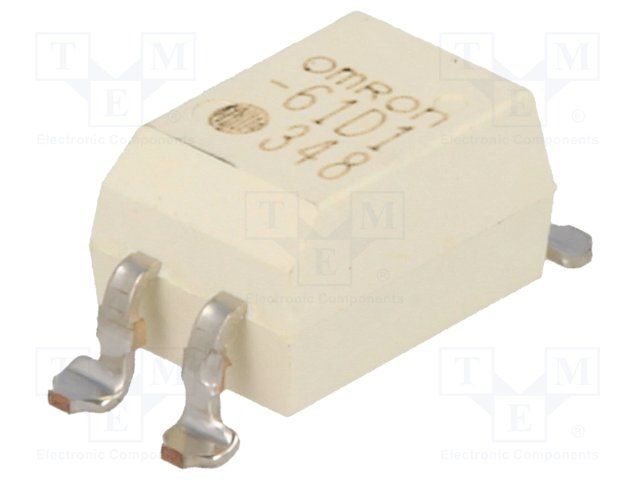 AC/DC SSR, 60V 500mA, DC-IN, 0.8pF, SMD