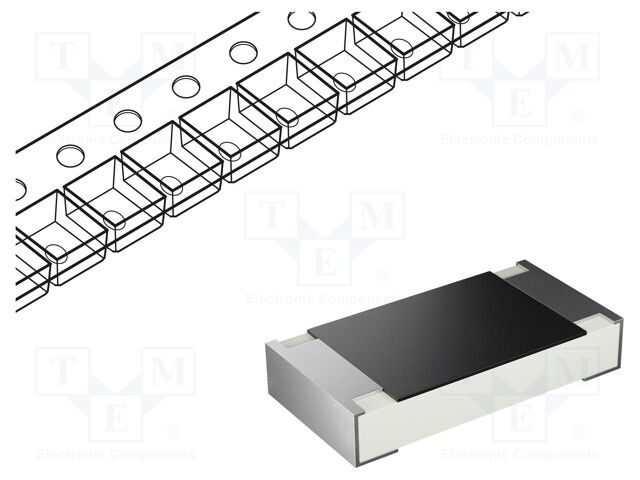 15kR 1% 0402 Thick Film SMD Resistor, 1/10W, 50V