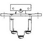 Rocker Switch, SPDT, Momentary, Screw Terminal, Rocker Actuator, Panel Mount