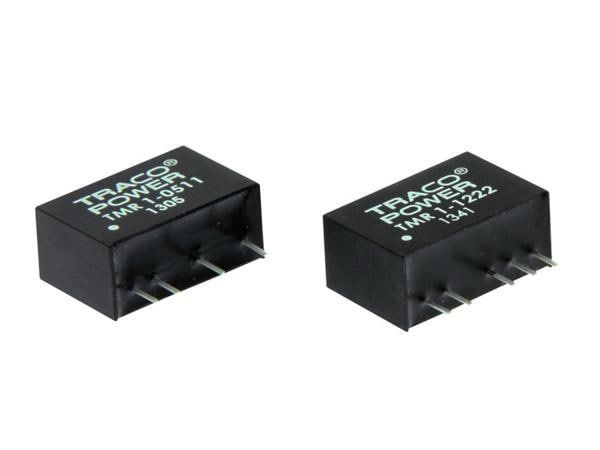 DC/DC converter 36. . .75 VDC 15 VDC 1 W, TMR 1-4823, Traco Power