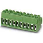 6 Pos Terminal Block, 3.5mm Pitch, 160V, 8A, Thru-Hole, RA/Straight