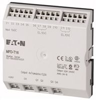 I/O module master for MFD-Titan EASY, 12 DI (4 D/A), 4 TO, MFD-T16, Eaton