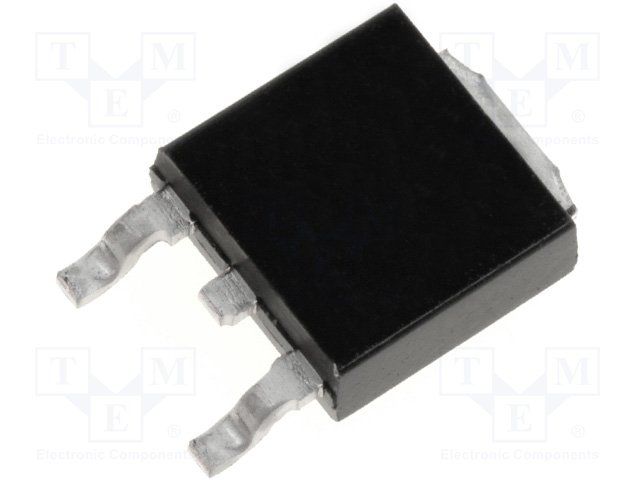 N-Channel MOSFET, 1000V, 100mA, 80R, TO-252AA