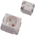 Dual Color LED, Orange/green, Water Clear, T-1, 2.4mm, ROHS COMPLIANT, PLASTIC PACKAGE-4