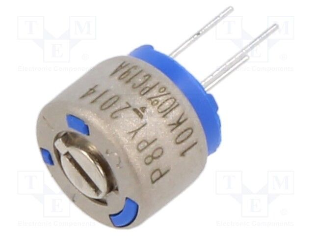 RESISTOR, TRIMMER, CERMET, 1 TURN(S), 0.5 W, 10000 ohm, TO-5, ROHS COMPLIANT