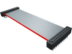 Cable Assembly Flat 0.06m 28AWG IDC Connector to IDC Connector 10 to 10 POS M-F IDT-IDT