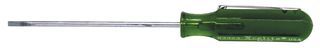 Xcelite;  Screwdriver;  3/32 In. X 3 In. Round Blade Pocket Clip Style;  Green Handle