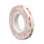 TAPE DBL COATED WHT 1/2X 72YDS