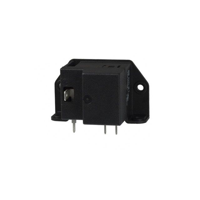 Mains Power Connector, 11A, 250VAC, Male, 3 Pos, DPST, Solder