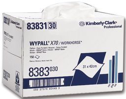 KIMBERLY CLARK         8383             WYPALL X70 CLOTHS BRAG BOX