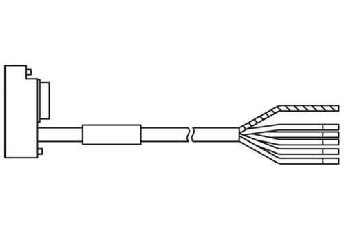 IDEC         SE9Z-CCB10            8PIN BOTTOM CAP CABLE, SE4D SAFETY LIGHT CURTAIN