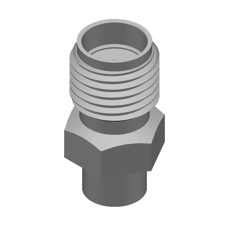 SMA RF Connector, Female, 18GHz, 50 Ohm, Solder, Straight